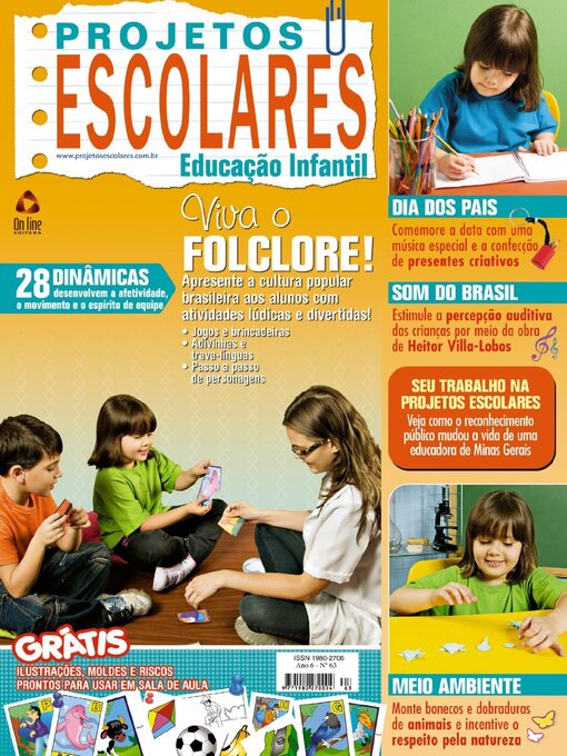 Title details for Projetos Escolares - Educação Infantil by Online Editora - Available